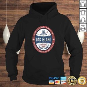 Hoodie Oak Island Treasure Hunting Retro Templar Knight Treasure Gi TShirt