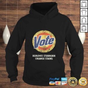 Hoodie Official AntiTrump Vote Detergent Funny Vintage TShirt