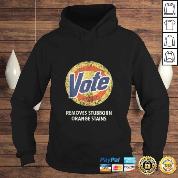 Official Anti-Trump Vote Detergent Funny Vintage TShirt - Image 4