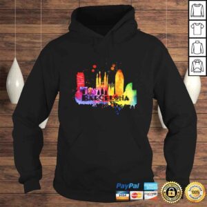 Hoodie Official Barcelona Spain Souvenir Landscape Gift TShirt