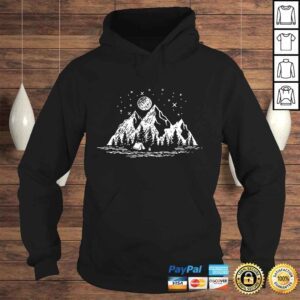 Hoodie Official Campers Paradise Mountain Moon Star Tee Shirt