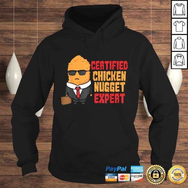 Official Certified Chicken Nugget Expert Gift for Kids Boys Girls Tee Shirt - Image 4