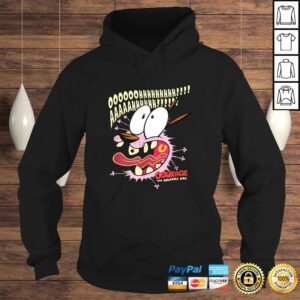 Hoodie Official Courage the Cowardly Dog Scaredy Dog Shirt