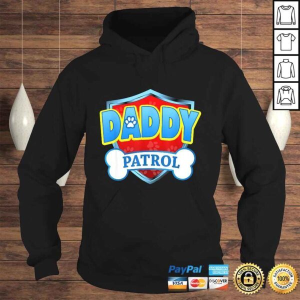 Official DADDY Patrol - Dog Mom, Dad For Men Women Gift Top - Image 4