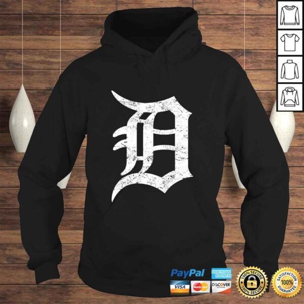 Official Detroit Long Graphic D Motor City Pullover SweaTShirt Gift - Image 4