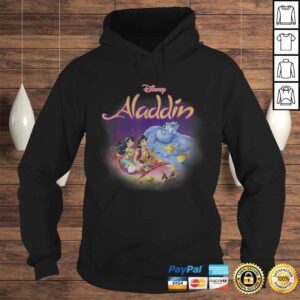 Hoodie Official Disney Aladdin Magic Carpet Movie CasTShirt