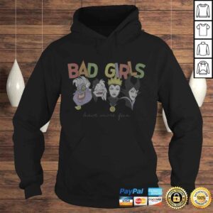 Hoodie Official Disney Princess Villains Bad Girls Have More Fun TShirt