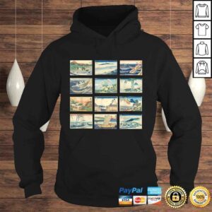 Hoodie Official Famous Vintage Japanese Art Classics Katsushika Hokusai TShirt Gift