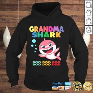 Hoodie Official Grandma Shark Shirt Doo Doo Halloween Costume Christmas TShirt