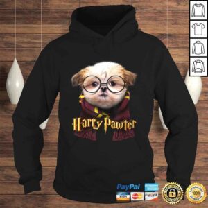 Hoodie Official Harry Pawter Cute and Funny Shih Tzu puppy Dog Lover TShirt