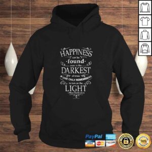 Hoodie Official Harry Potter Happiness Quote TShirt