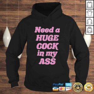 Hoodie Official Huge COCK in My ASS Retro Kinky Dick Anal Lover Pride Sexy Tee TShirt