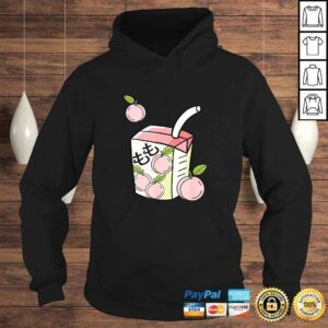 Hoodie Official Japanese Juice Box Peach Juice kanji TShirt