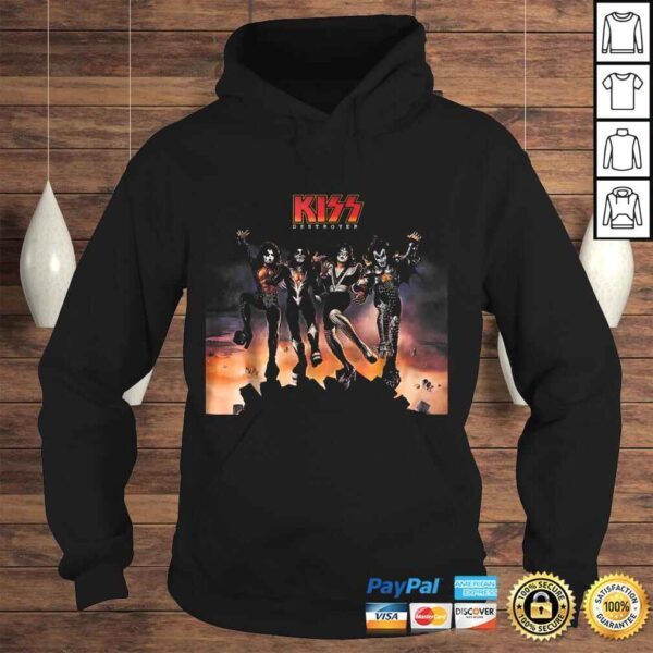 Official KISS - 1976 Destroyer Shirt - Image 4