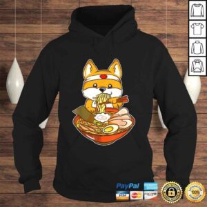 Hoodie Official Kawaii Japanese Anime Shiba Inu Ramen TShirt