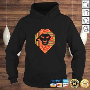 Hoodie Official Kente Style Lion Pride Bold Ghana African Shirt