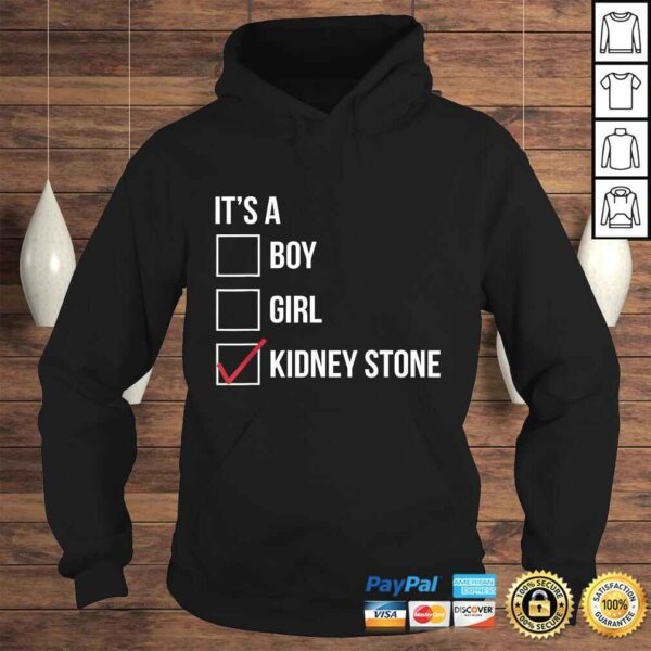 Official Kidney Stone Funny Checklist Gift Top - Image 4