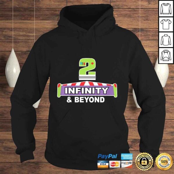 Official Kids 2nd birthday, TWO infinity and beyond, TWO infinity & beyond Shirt - Image 4