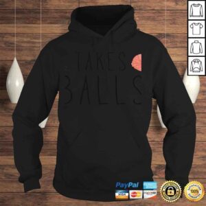 Hoodie Official Knitting Shirt Knitting Takes Balls Tee Shirt