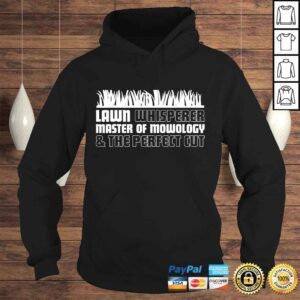 Hoodie Official Lawn Mowing Shirt Garden Lawn Mower Yard Work VNeck TShirt