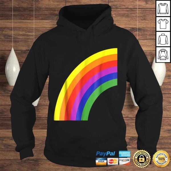 Official (Life Is A) Wonderful Rainbow Colorful Graphic TShirt - Image 4