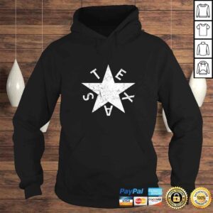 Hoodie Official Lorenzo de Zavala Texas Flag VNeck TShirt