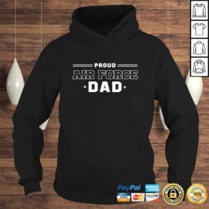 Hoodie Official Mens Proud US Air Force Dad Military Pride Shirt