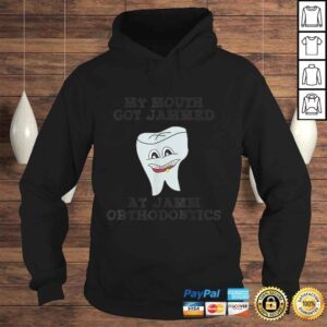 Hoodie Official My mouth got jammed at Jamm Orthodontics Shirt