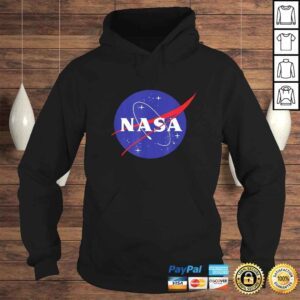 Hoodie Official NASA Shirt New Meatball Logo Insignia Symbol Graphic TShirt