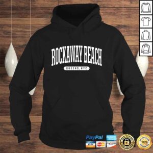 Hoodie Official NYC Borough Rockaway Beach Queens New York City TShirt