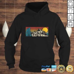 Hoodie Official PNW Pacific Northwest Bigfoot Vintage Nature Outdoor Gift TShirt