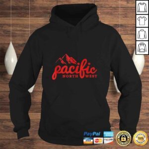 Hoodie Official Pacific Northwest Outdoors Trees Mountain PNW TShirt