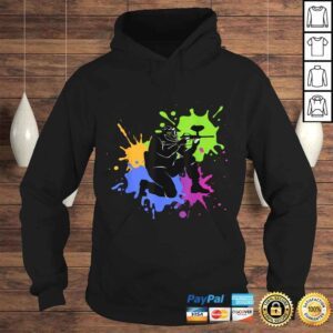 Hoodie Official Paintball Team Shooting Sport and Player Splash Gift TShirt