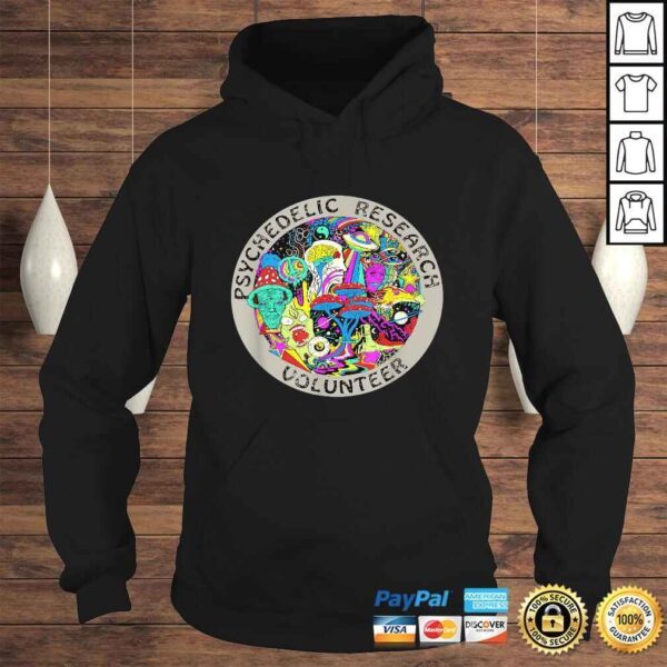 Official Psychedelic Mushroom Trip Gift - Psychedelic Research TShirt - Image 4