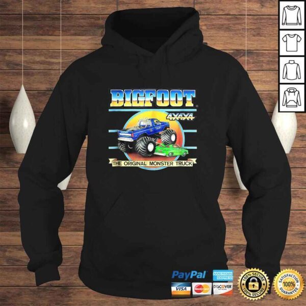 Official Retro BIGFOOT 4x4x4 The Original Monster Truck Shirt - Image 4