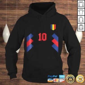 Hoodie Official Retro Romania Soccer Jersey 1994 Romanian Football TShirt