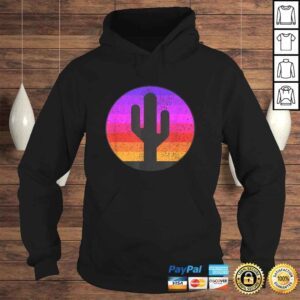 Hoodie Official Saguaro Cactus Shirt Cactus SunseShirt Men And Women Tee TShirt