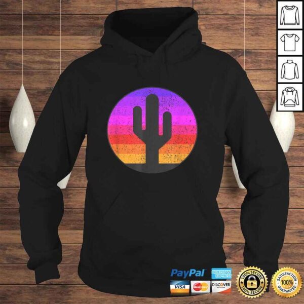 Official Saguaro Cactus Shirt - Cactus SunseShirt Men And Women Tee T-Shirt - Image 4