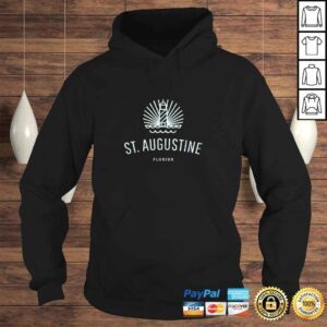 Hoodie Official St Augustine Florida Retro Lighthouse TShirt