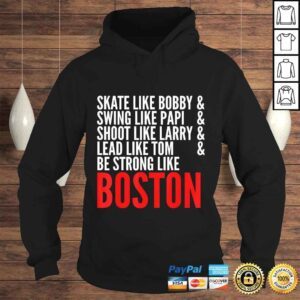 Hoodie Official Strong Like Boston Massachusetts Sports TShirt Gift