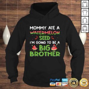 Hoodie Official Summer Big Brother AnnouncemenShirt Watermelon Baby Reveal VNeck TShirt