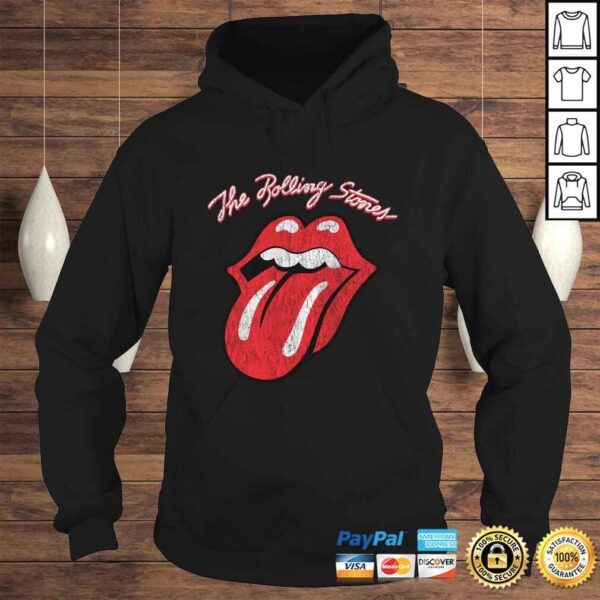 Official The Rolling Stones Script Tongue Logo SweaTShirt - Image 4