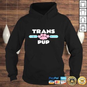 Hoodie Official Trans Pup Gay Puppy Play Transexual Transgender Kink Shirt