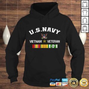 Hoodie Official US Navy Vietnam Veteran Shirt