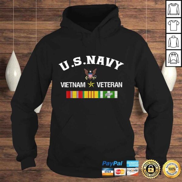 Official U.S. Navy Vietnam Veteran Shirt - Image 4