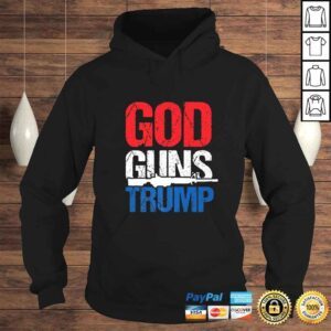 Hoodie Official US Republican USA Patriot God Guns Trump Shirt