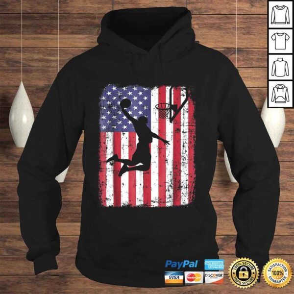 Official USA American Flag Basketball Shirt - Image 4