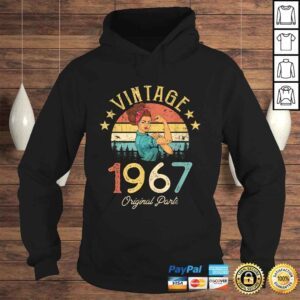 Hoodie Official Vintage 1967 Made in 1967 53rd birthday 53 years old Shirt