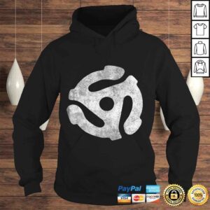 Hoodie Official Vintage 45 RPM Adapter VNeck TShirt