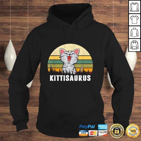 Official Vintage Kittisaurus Lulusaurus For Men Women Kids T-shirt - Image 4